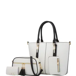 RAVE PU Structured Handheld Bag with Tasselled-image-67