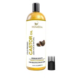 Homeda Cold Pressed Castor Oil For Hair Growth & Skin Care - 200 ml-41