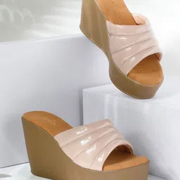 VALIOSAA Solid Wedges Sandals-30