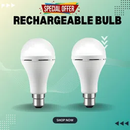 Rechargeable Emergency Bulb 12W Inverter Rechargebale Emergency Bulb_Pack_2SF426 3 hrs Bulb Emergency Light-image-73