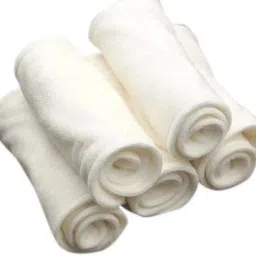 High Quality 4 layers Cotton Inserts Liners Cloth Diaper Nappy Reusable Washable for Baby Pad Diapers (5 Pieces)-0