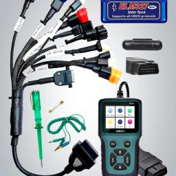Bs6 Bike 11 Cord Cable with V311 Scanner OBD II with Voltage Tester ELM Scanner OBD Reader-image-46