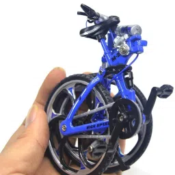 bestie toys 1:10 Scale Toy Miniature Die-Cast Alloy Based All-Terrain Bicyle Fully Working image 5