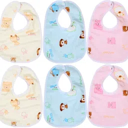 New Born Water Resistant-Premium Super Soft Cotton Daily Use bibs-6