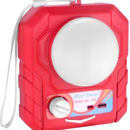 3.0-EMERGENCY-LIGHT-WITH-SOLAR-PANEL-RED-COLOUR 12 hrs Lantern Emergency Light-14