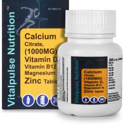 Calcium Citrate 1000mg with Vitamin D, B12, Magnesium & Zinc-image-22