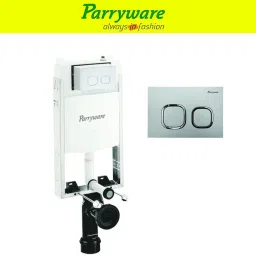 Half Frame Concealed Cistern with Flush plate set of 1 pic 216 Dual Flush Tank-picture-18