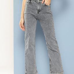 CORSICA Women Regular Fit Heavy Fade Cotton Jeans-image-56