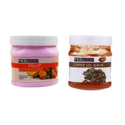 FEELHIGH Face & Body Fruit Cream & Coffee Gel Scrub-23