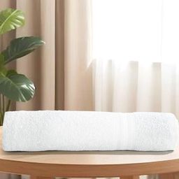 HotGown White 1 Cotton 400 GSM Bath Towel-image-98