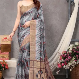 KALINI Poly Chiffon Saree-picture-10
