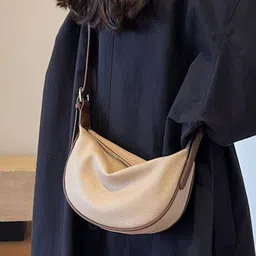 Styli Women Colourblocked PU Structured Shoulder Bag-22