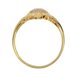 BHIMA 22K BIS Hallmark 916 Purity Yellow Gold Tortoise Ring for Men-image-70