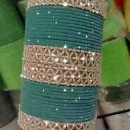 SEEMO Set Of 28 Stones Studded Bangles-image-62