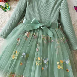 YK Floral Peplum Dress-picture-40