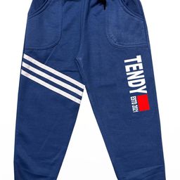 100LUCK Unisex Blue Track Pants-image-87