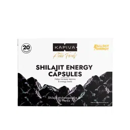 Kapiva Shilajit Energy Capsules - 20 Capsules-image-29