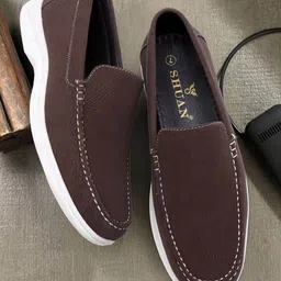 SHUAN Men Nubuck Flatforms-image-97