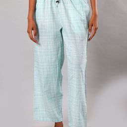 ETC Checked Pure Cotton Straight-Leg Lounge Pants-image-8