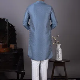 DEVOILER Men Regular Kurta with Pyjamas-image-25