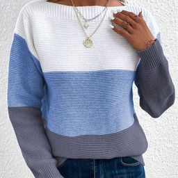 Mast & Harbour Colourblocked Pullover-image-31