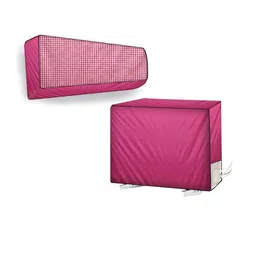The Furnishing Tree Pink Plastic Air Conditioner Cover-image-72