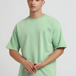 Jack Paris Men Solid Cotton Oversized T-shirt-image-99