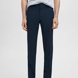 MANGO MAN Super Slim Fit Formal Trousers-image-10