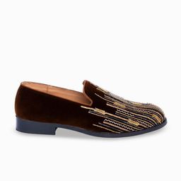 The Alternate Men Embellished Ethnic Mojaris Flats-image-98