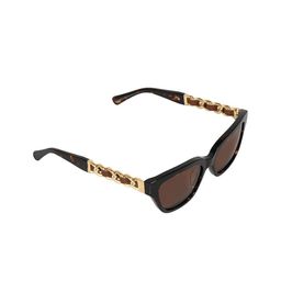 Hidesign Women Brown Lens & Brown Cateye Sunglasses with-image-68