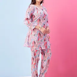 Aarika Printed Tunic with Trousers image 3