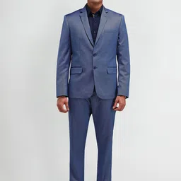AD By Arvind Men Notched Lapel Tailored Fit Single-Breasted Two-Piece Suit-picture-15