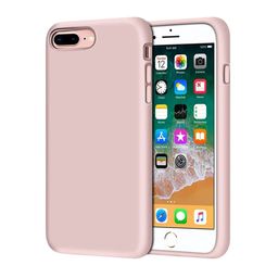 LIRAMARK Solid Printed iPhone 8 plus Back Case Mobile Accessories-17
