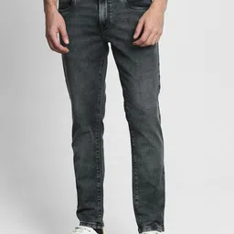 Mufti Men Slim Fit Mid-Rise Light Fade Stretchable Jeans-image-84
