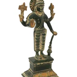 Exotic India Grey Religious Idol Showpiece-image-32