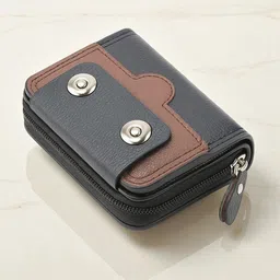 Provogue Men Colourblocked Card Holder Wallets-image-61