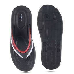 FLITE Men Textured Slip-On Open Toe T-Strap Flip Flops image 5