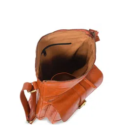 Celtic Leather Shopper Sling Bag image 5