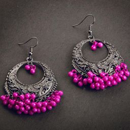 Creative Frogs Women Pink Earrings-image-109