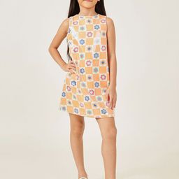 One Friday Floral Print A-Line Dress-picture-27