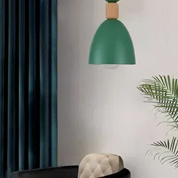 GAUVIK Green Aluminium Ceiling Lamp-image-58