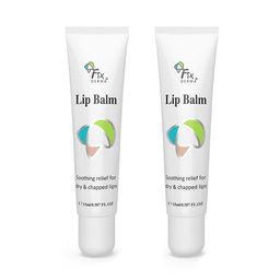 FIXDERMA Set of 2 Lip Balm with Vitamin C & E for Dark Dry & Chapped Lips - 15 ml each-33