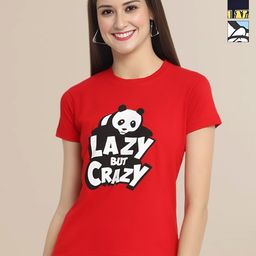 Mast & Harbour Women Typography 3 Printed Applique T-shirt-image-85
