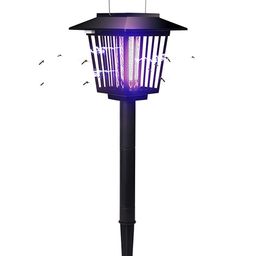 XERGY Black Textured Frustum Shaped Outdoor Heat Resistant & Waterproof Solar Light-image-95