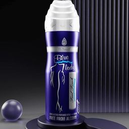 Al-Nuaim Women 4Pc Blue Lady Long Lasting Alcohol Free Deodorant Perfumed Spray-200ml Each-picture-45