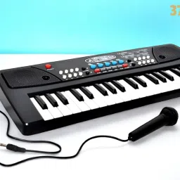 37-Key Musical Piano Keyboard with Microphone 430A1 Song Record Feaure_L632-image-40