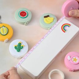 1pc Measuring Tape for Body Cartoon Cute Double-Sided Retractable 150cm/60 Inch Measurement Tape-image-26