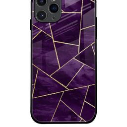 QRIOH Geometric Printed iPhone 11 Pro Back Case Mobile Accessories-image-92