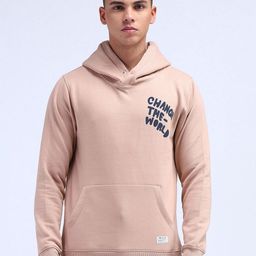 Flying Machine Men Printed Hooded Sweatshirt-image-22