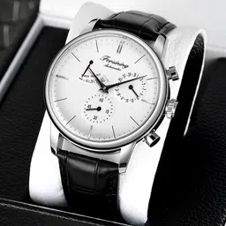 FORSINING Men Dial & Leather Straps Analogue Watch FSG6916M3S2-image-24